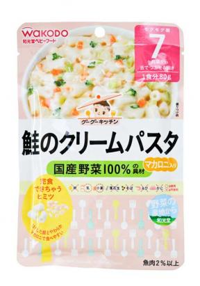 Wakodo Cream Pasta With salmons (7 Mth +)