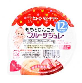 Kewpie Peach & Apple Jelly (12mth+) 70g