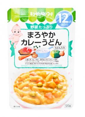 Kewpie Wheat Noodle With Curry Sauce (12mth+) 120g