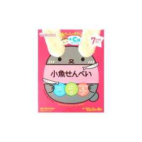 Wakodo Baby Snacks - Soft Rice Crackers With Anchovies