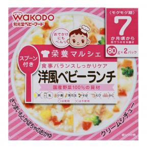 Wakodo Rice Porridge - Sweet Potato, Pumpkin And Cream Stew