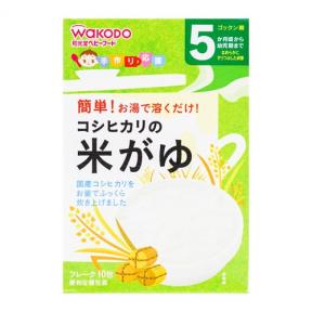 Wakodo Rice Porridge Powder - Plain