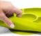 Yumi Anti-Spill Silicone Plate & Spoon Set Lime - Perlengkapan Makan Anak 